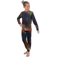 Color Splashes Kids  Long Sleeve Set 