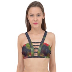 Color Splashes Cage Up Bikini Top by goljakoff