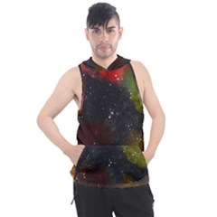 Color Splashes Men s Sleeveless Hoodie by goljakoff