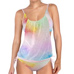 Rainbow Splashes Tankini Set by goljakoff