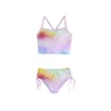 Rainbow splashes Girls  Tankini Swimsuit View1