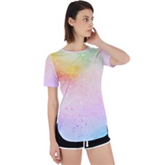 Rainbow Splashes Perpetual Short Sleeve T-shirt