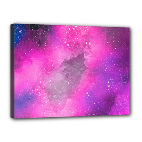 Purple Space Canvas 16  X 12  (stretched) by goljakoff