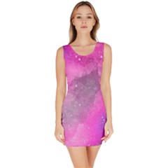 Purple Space Bodycon Dress by goljakoff