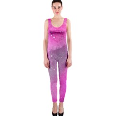 Purple Space One Piece Catsuit by goljakoff