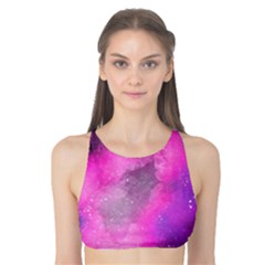 Purple Space Tank Bikini Top by goljakoff