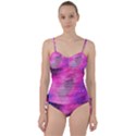 Purple space Sweetheart Tankini Set View1