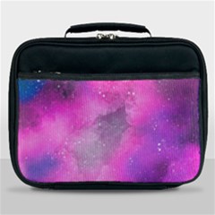 Purple Space Lunch Bag by goljakoff