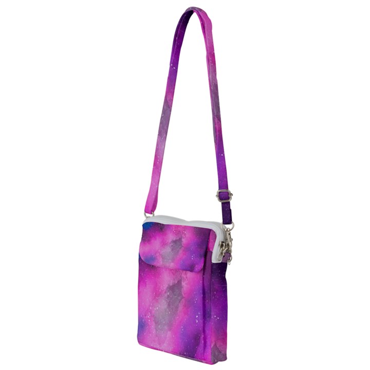 Purple space Multi Function Travel Bag