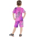 Purple space Kids  Tee and Shorts Set View2