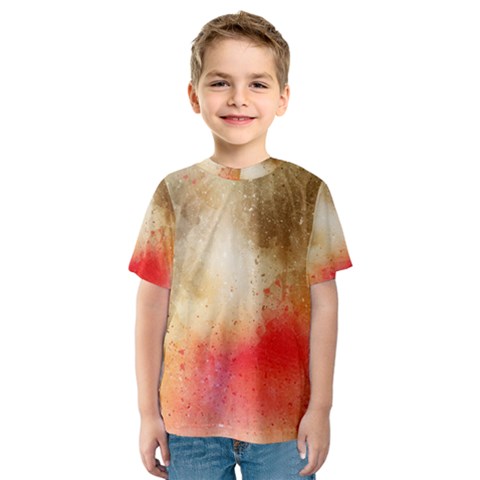 Golden Paint Kids  Sport Mesh Tee by goljakoff