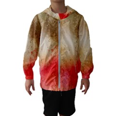 Golden Paint Kids  Hooded Windbreaker by goljakoff