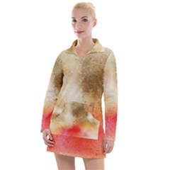 Golden Paint Women s Long Sleeve Casual Dress by goljakoff