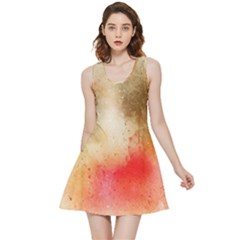 Golden Paint Inside Out Reversible Sleeveless Dress