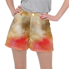 Golden Paint Ripstop Shorts by goljakoff