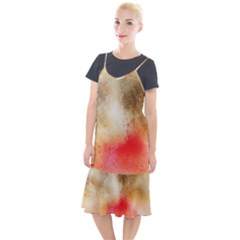 Golden Paint Camis Fishtail Dress by goljakoff