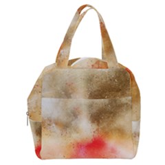 Golden Paint Boxy Hand Bag by goljakoff