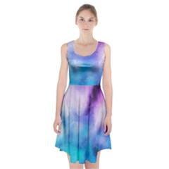 Metallic Paint Racerback Midi Dress by goljakoff