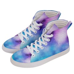 Metallic Paint Women s Hi-top Skate Sneakers by goljakoff