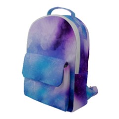 Metallic Paint Flap Pocket Backpack (large) by goljakoff