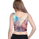 Galaxy paint Crop Top View3