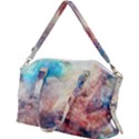 Galaxy paint Canvas Crossbody Bag View2