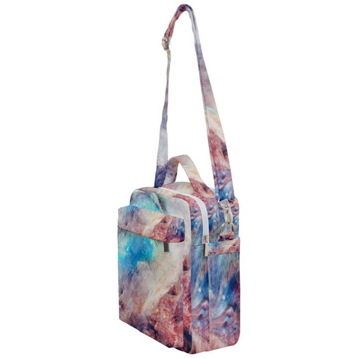 Galaxy paint Crossbody Day Bag