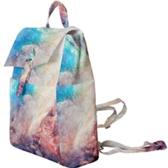 Galaxy Paint Buckle Everyday Backpack by goljakoff