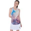 Galaxy paint Racer Back Mesh Tank Top View1