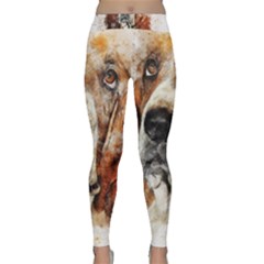 Dog Classic Yoga Leggings by goljakoff