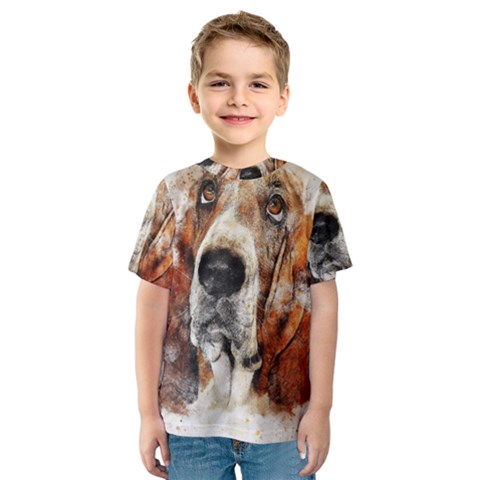 Dog Kids  Sport Mesh Tee by goljakoff