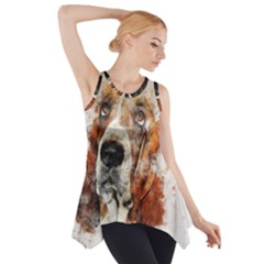 Dog Side Drop Tank Tunic by goljakoff