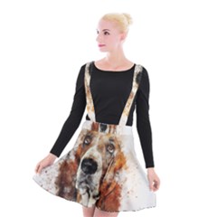 Dog Suspender Skater Skirt by goljakoff