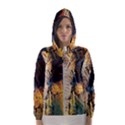 Elephant mandala Women s Hooded Windbreaker View1