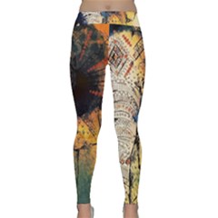 Elephant Mandala Classic Yoga Leggings by goljakoff