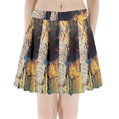 Elephant Mandala Pleated Mini Skirt by goljakoff