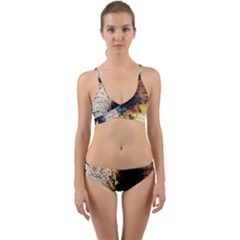 Elephant Mandala Wrap Around Bikini Set by goljakoff