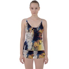 Elephant Mandala Tie Front Two Piece Tankini by goljakoff