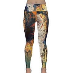 Elephant Mandala Lightweight Velour Classic Yoga Leggings by goljakoff