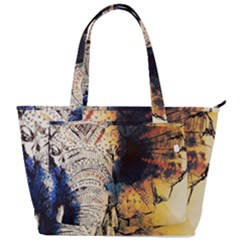 Elephant Mandala Back Pocket Shoulder Bag  by goljakoff