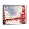 Golden bridge Canvas 10  x 8  (Stretched) View1