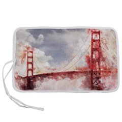 Golden Bridge Pen Storage Case (l) by goljakoff