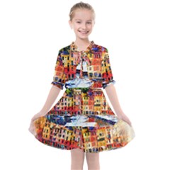 Boat Kids  All Frills Chiffon Dress by goljakoff