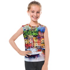 Boat Kids  Mesh Tank Top by goljakoff