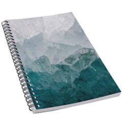 Blue Green Waves 5 5  X 8 5  Notebook by goljakoff