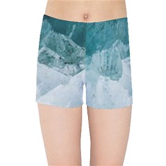 Blue Waves Kids  Sports Shorts by goljakoff