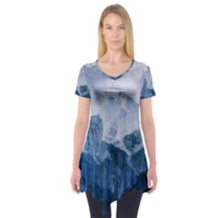 Blue Mountain Short Sleeve Tunic  by goljakoff