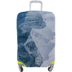 Blue Waves Luggage Cover (large) by goljakoff