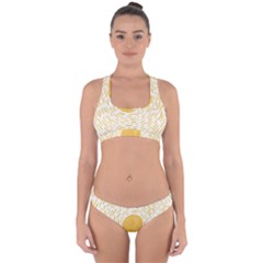 Sun Cross Back Hipster Bikini Set by goljakoff