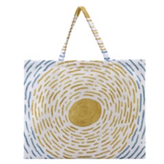 Sunshine Zipper Large Tote Bag by goljakoff